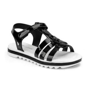 BIBI Sandalias Flat Form Negro