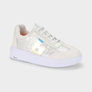 BIBI Zapatillas Glam Plateado